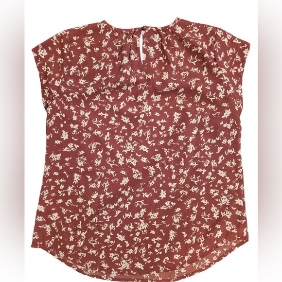 Floral Print Blouse NWOT  Size M - Picture 5 of 6